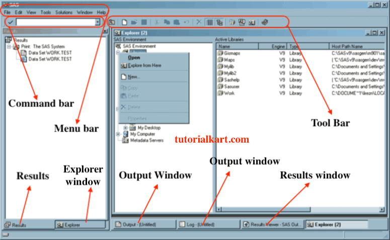 SAS Windowing Environment