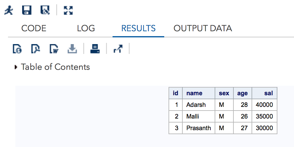 SAS INFILE statement example 2