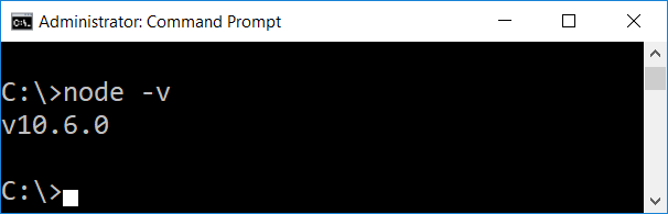 NodeJS Version