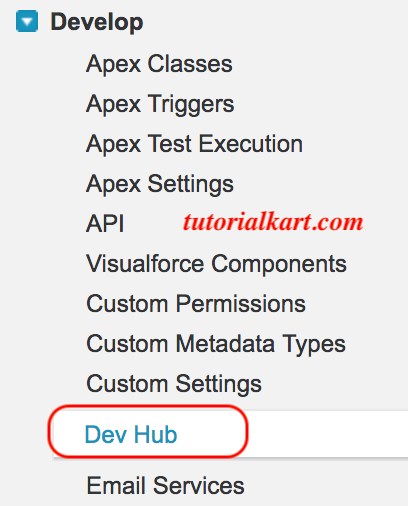 Salesforce Dev Hub Setup