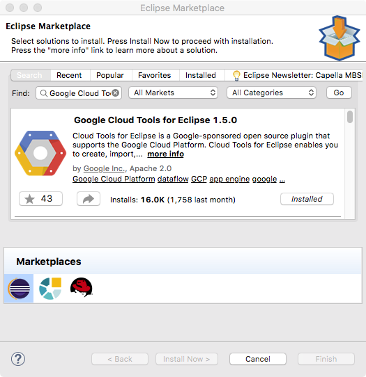 Deploy JEE applications in Google Cloud