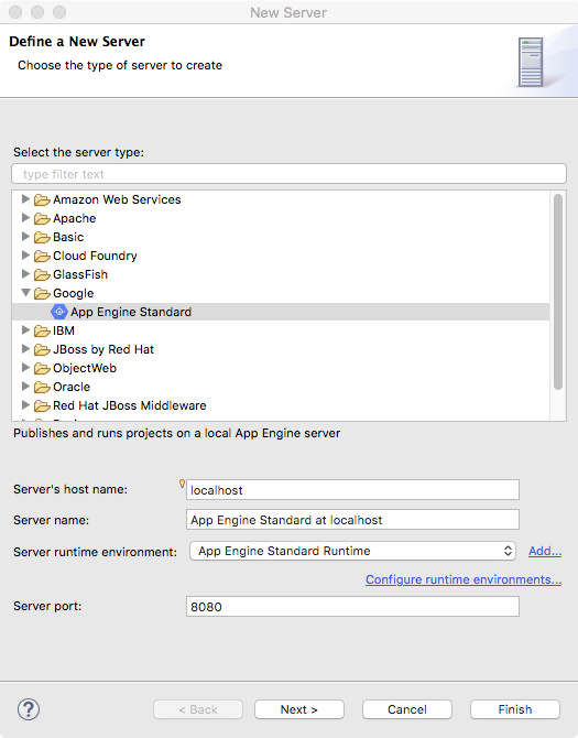 Deploy JEE applications in Google Cloud