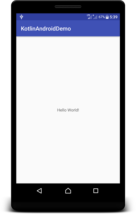 Kotlin Android Application Example