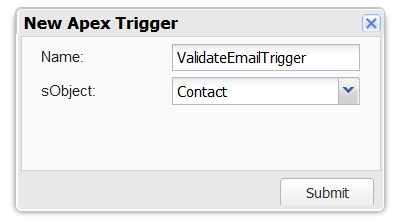 Apex Trigger Window