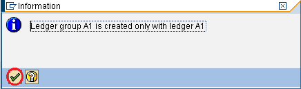 ledger group in SAP