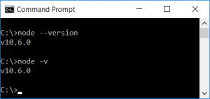 update node version in windows update node version in windows