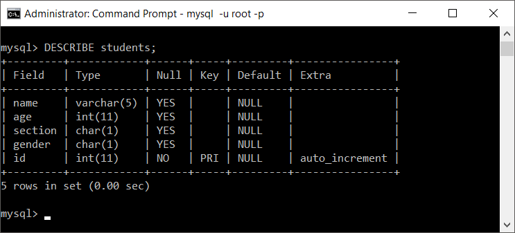 MySQL Change Column Size