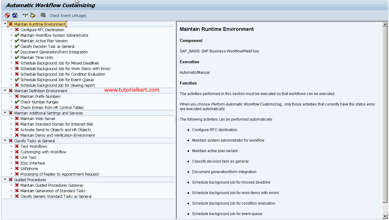 SAP GRC Automatic Workflow Customizing