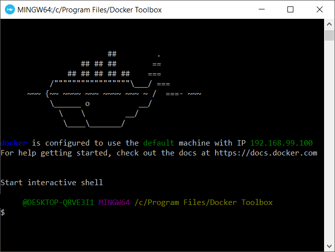 Docker Terminal