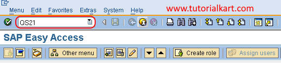 Master Inspection Characteristic tcode in SAP QM