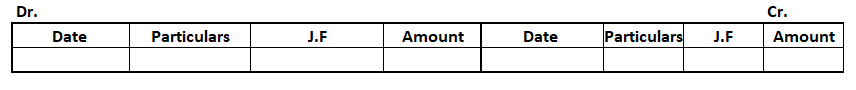 Proforma of an Account