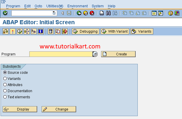 SAP ABAP Workbench - Overview of ABAP/4 Workbench Tools