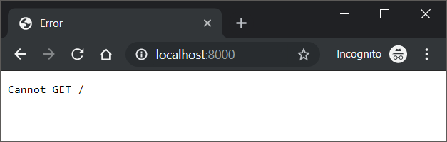 Express.js Cannot get /