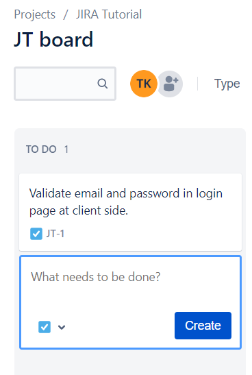 JIRA Tutorial - Create Issue