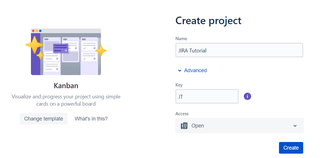 JIRA Tutorial - Create Project