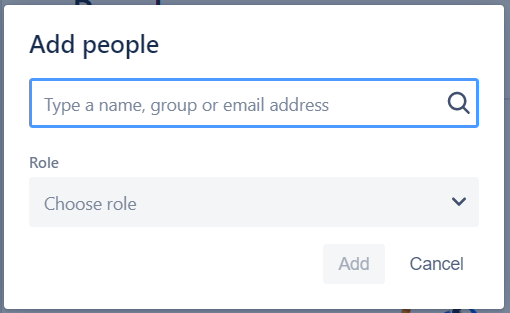 JIRA Scrum Board - Add People