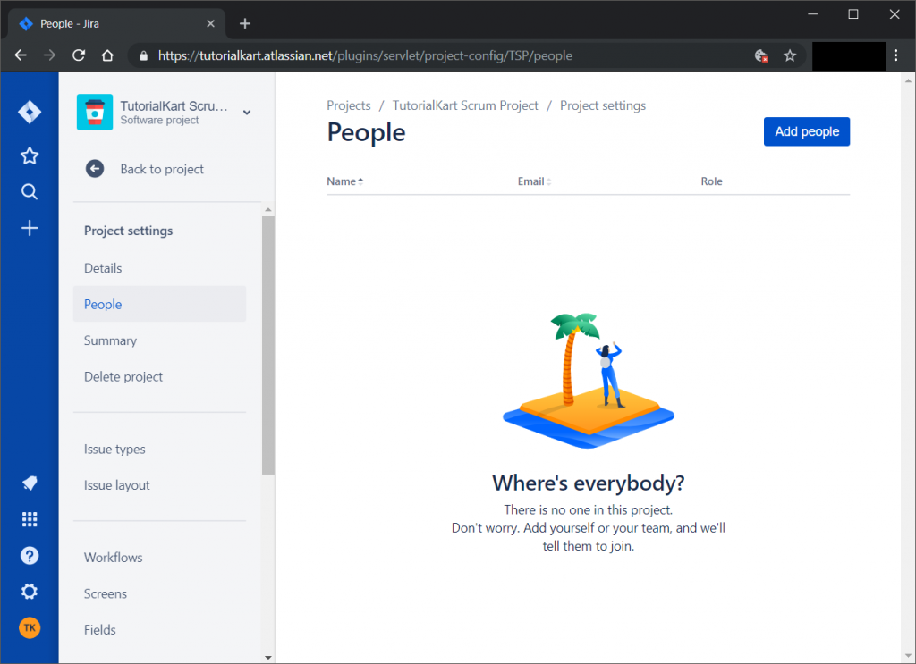 How to Add People to JIRA Scrum Board? TutorialKart
