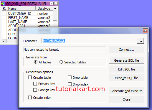 XML Source Qualifier Transformation