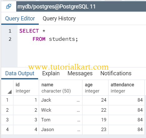 Postgres in clause limit