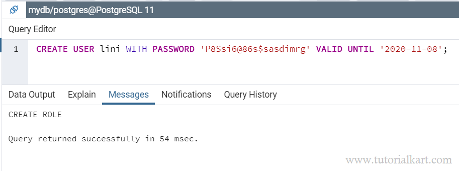 How To CREATE USER That Is Valid Until A Specific Date In PostgreSQL How To CREATE USER That Is Valid Until A Specific Date In PostgreSQL