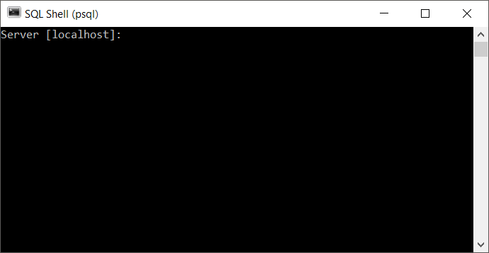 PostgreSQL psql Choose Server