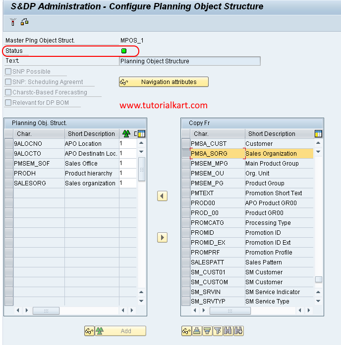 MPOS activated in SAP SCM