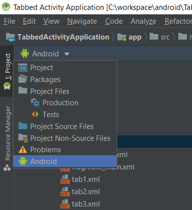 Step 1 - Android - Create Layout File in Resources
