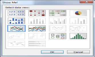 Building view in Tableau