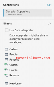 Connecting to Data Source in Tableau - Tableau Tutorial