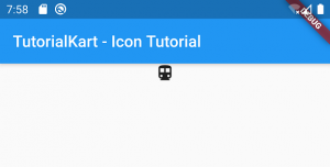 Flutter Icon Tutorial - Examples