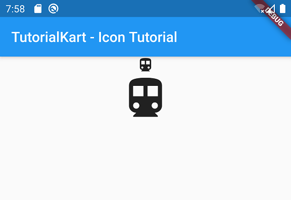 Flutter Icon - Increase Size