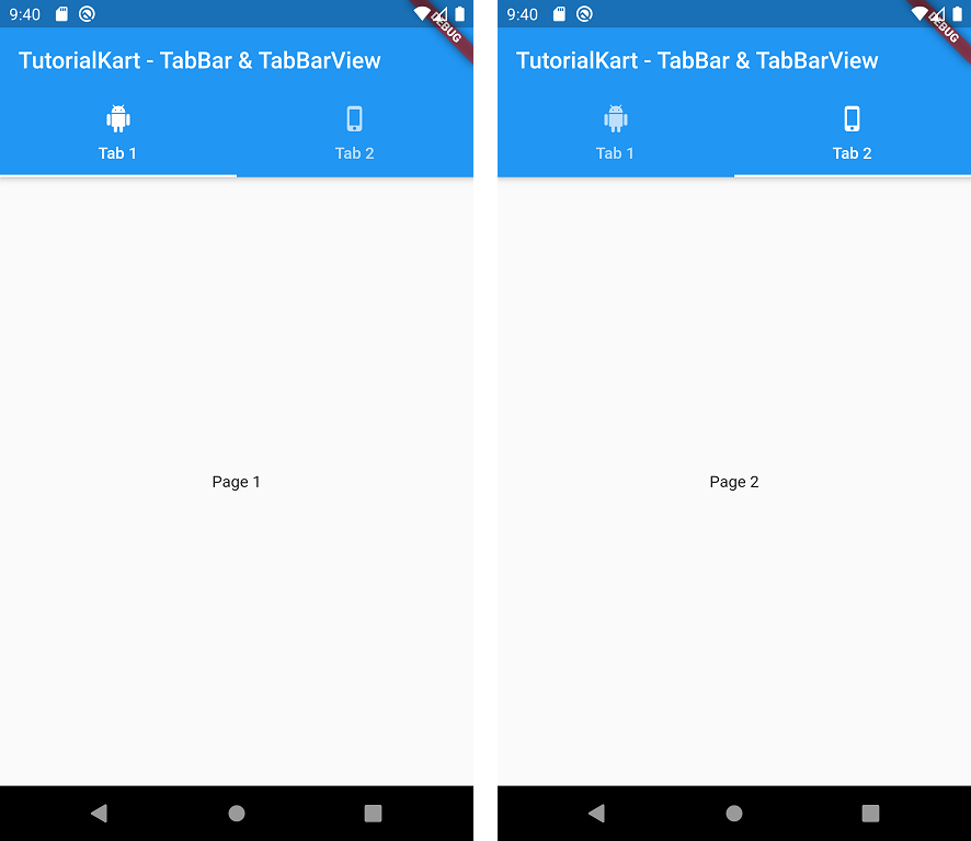Flutter TabBar & TabBarView Tutorial