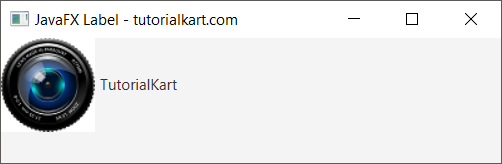 JavaFX Label with Image