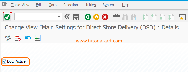 How to Activate direct store delivery in SAP