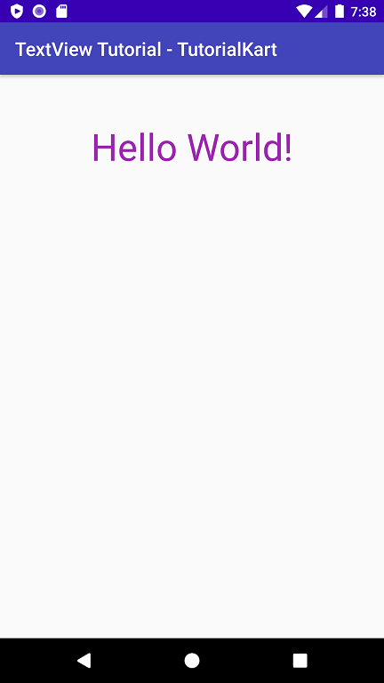 Android TextView - Text Color