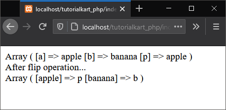 PHP array_flip() - Keys with Similar Values in Array