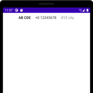 Row Composable - Examples - Android Jetpack Compose