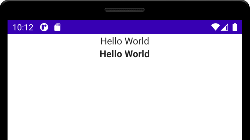 Android Compose - Change Text to Bold