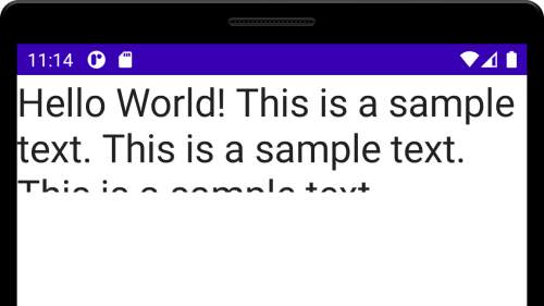 Android Compose - Set Height for Text