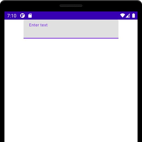 Android Compose - Set Label for TextField