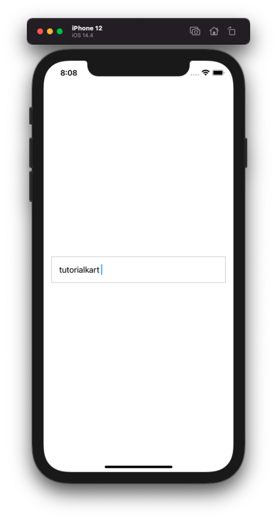 SwiftUI TextField - Autocapitalisation off