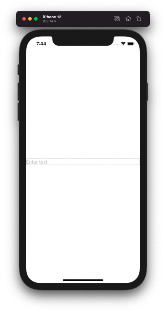 SwiftUI TextField - Border