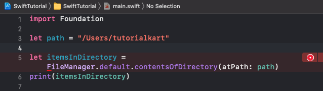 [Solved] Swift - Call can throw, but is not marked with 'try'