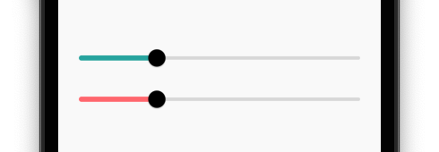 Slider Flutter Colors