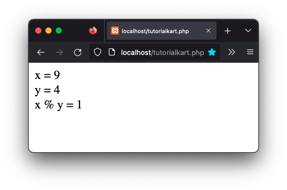 PHP Modulus of Integer Division