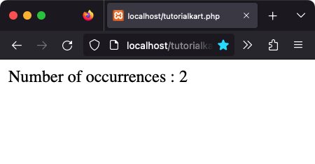 PHP - Count occurrences of specific value in array