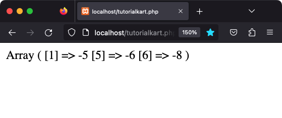 PHP - Filter negative numbers in array