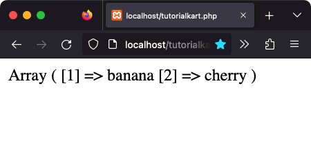 PHP - Remove first element in array