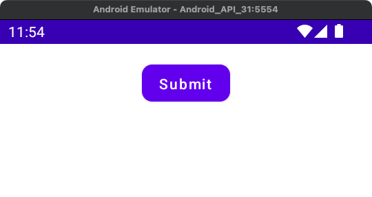 Android Compose - Button - Rounded Corner Shape