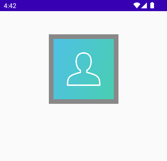 Android compose - Rectangle Shape Border for Image
